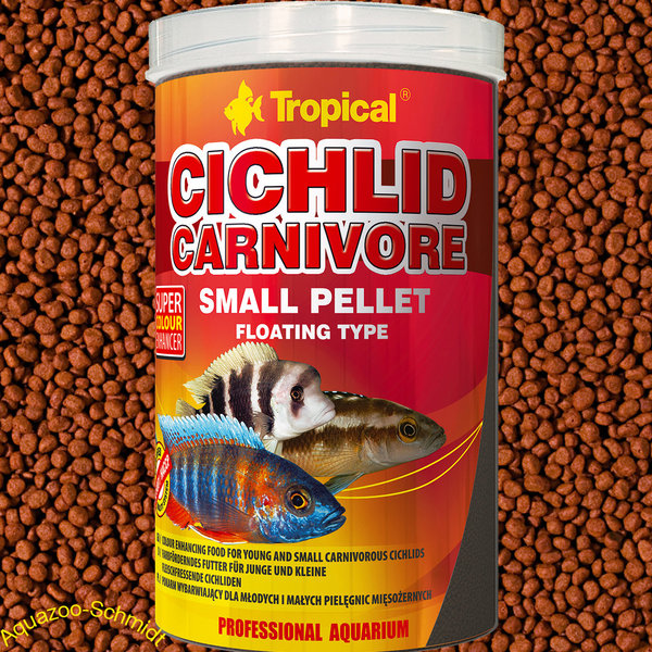 Tropical Cichlid Carnivore Small Pellet  #