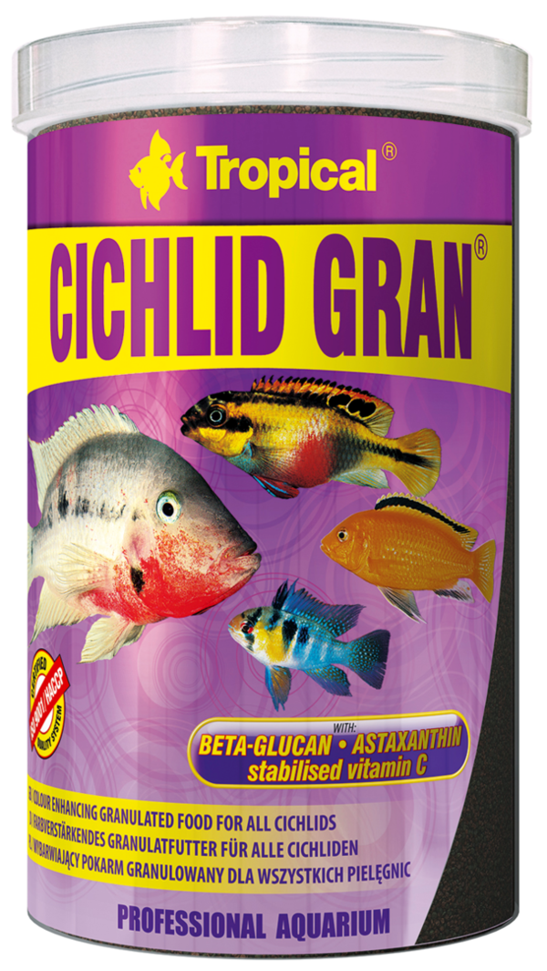 "Tropical Malawi Chips + Cichlid Gran 1L^