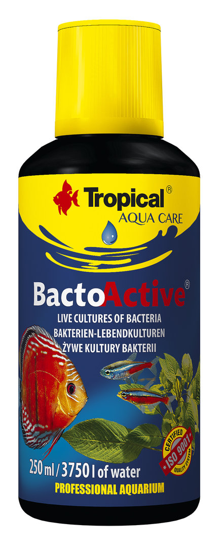 Tropical Bacto-Active 250ml Bakterienstarter Lebendkulturen #