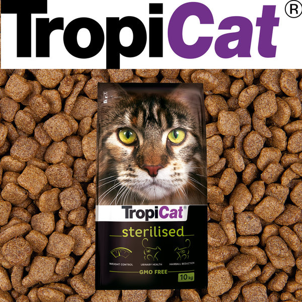 TropiCat Premium Sterilized 10kg