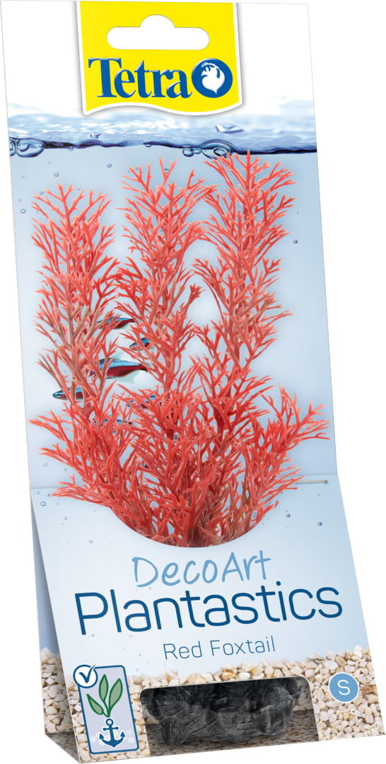 "Tetra DecoArt Plantastics  Red Foxtail "S" 15cm"
