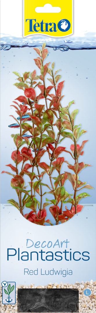 "Tetra DecoArt Plantastics  Red Ludwigia"L" 30cm"