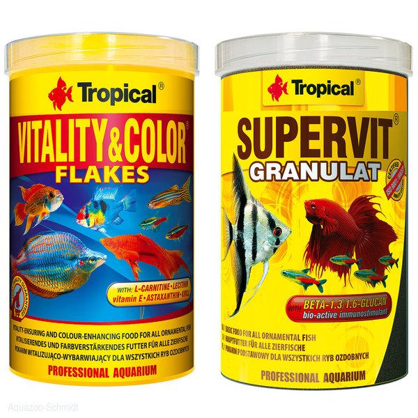 "Tropical Vitality & Color + Tropical Supervit Granulat je 1000ml"