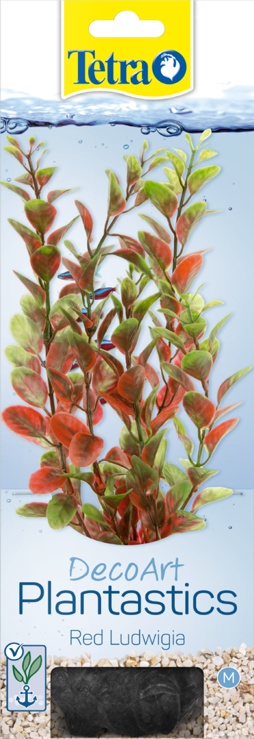 "Tetra DecoArt Plantastics  Red Ludwigia"M" 23cm"