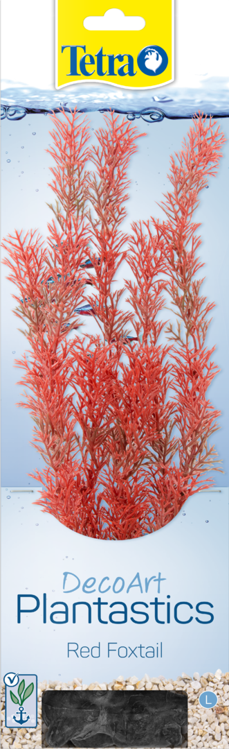 "Tetra DecoArt Plantastics  Red Foxtail "L" 30cm"
