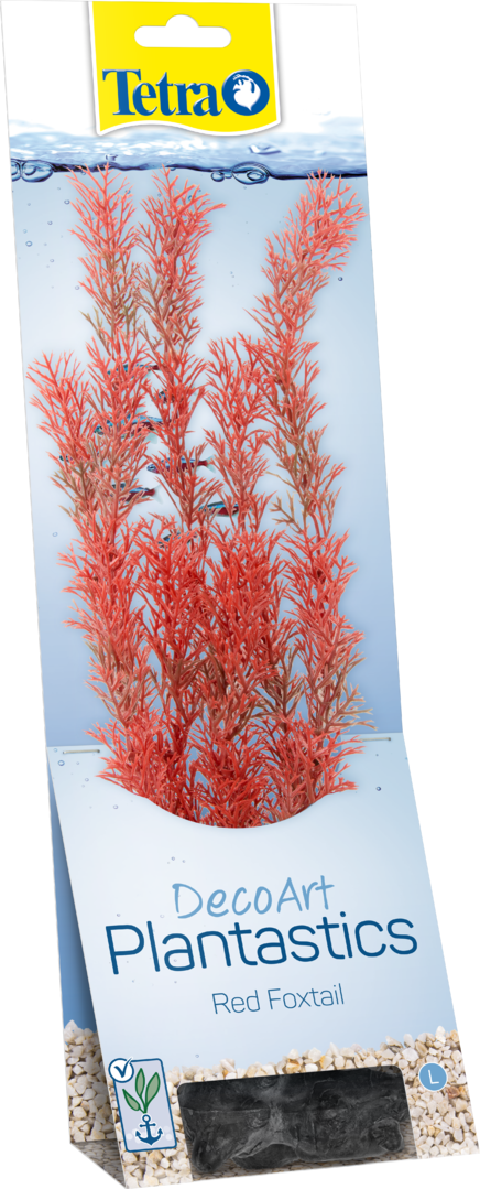 "Tetra DecoArt Plantastics  Red Foxtail "L" 30cm"
