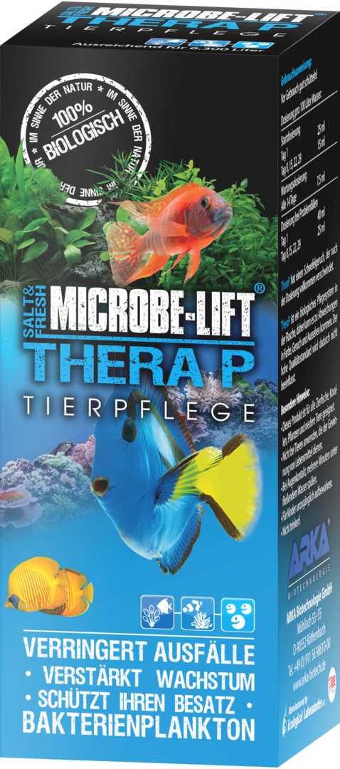 ARKA MICROBE-LIFT THERA P - Tierpflege Bakterien (2x 473ml.) (21)