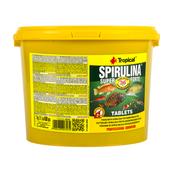 Tropical Super Spirulina Forte 36% Hafttabletten