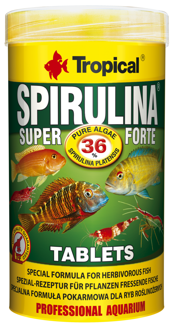 Tropical Super Spirulina Forte 36% Hafttabletten ^